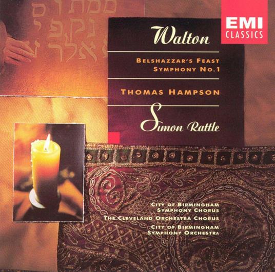 Belshazzer's Feast - Sinfonia N.1 S. - CD Audio di William Walton