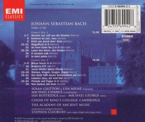 Magnificat - CD Audio di Johann Sebastian Bach,King's College Choir,Stephen Cleobury - 2