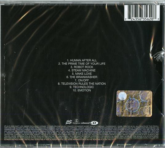 Human After All - CD Audio di Daft Punk - 2