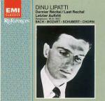 Lipatti: The Last Recital - CD Audio di Dinu Lipatti