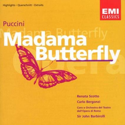 Puccini: Madame Butterly - CD Audio