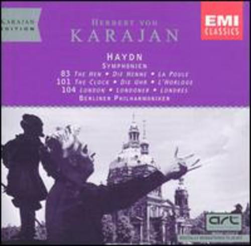 Symphonien 83, 101, 104 - CD Audio di Franz Joseph Haydn,Herbert Von Karajan,Berliner Philharmoniker