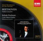 Concerto per violino - CD Audio di Ludwig van Beethoven,Carlo Maria Giulini,Itzhak Perlman,Philharmonia Orchestra