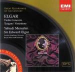 Concerto per violino - Variazioni Enigma - CD Audio di Edward Elgar,Yehudi Menuhin,London Symphony Orchestra,Royal Albert Hall Orchestra