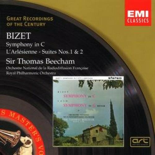 Sinfonia in Ut - L'Arlésienne Suites (Serie Original) - CD Audio di Georges Bizet,Sir Thomas Beecham