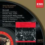 English String Music - CD Audio di Edward Elgar,Ralph Vaughan Williams,Sir John Barbirolli,New Philharmonia Orchestra,Allegri String Quartet