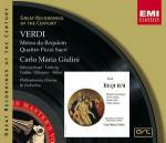 Messa da Requiem - Quattro pezzi sacri - CD Audio di Giuseppe Verdi,Nicolai Gedda,Christa Ludwig,Dame Janet Baker,Nicolai Ghiaurov,Elisabeth Schwarzkopf,Carlo Maria Giulini,Philharmonia Orchestra