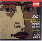 Opere per pianoforte e orchestra - CD Audio di Franz Liszt,Kurt Masur,Michel Beroff