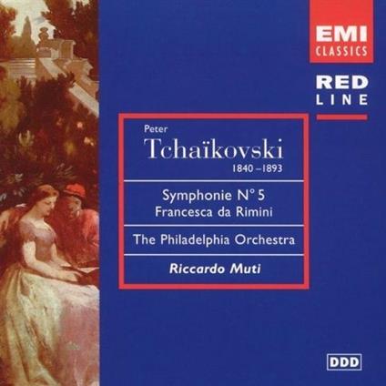 Sinfonia n.5 - Francesca da Rimini - CD Audio di Pyotr Ilyich Tchaikovsky,Riccardo Muti,Philadelphia Orchestra