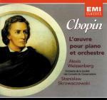 L'opera per pianoforte e orchestra - CD Audio di Frederic Chopin,Alexis Weissenberg,Stanislaw Skrowaczewski,Orchestre de la Société des Concerts du Conservatoire