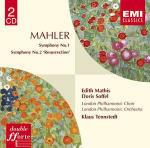 Sinfonie n.1, n.2 - CD Audio di Gustav Mahler,London Philharmonic Orchestra,Klaus Tennstedt,Edith Mathis,Doris Soffel