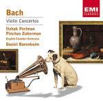 Concerti per violino - CD Audio di Johann Sebastian Bach,Itzhak Perlman,Pinchas Zukerman,English Chamber Orchestra,Daniel Barenboim