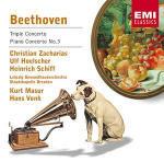 Triplo concerto - Concerto per pianoforte n.3 - CD Audio di Ludwig van Beethoven,Kurt Masur,Hans Vonk,Christian Zacharias,Gewandhaus Orchester Lipsia,Staatskapelle Dresda,Heinrich Schiff,Ulf Hoelscher