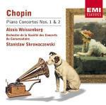 Concerti per pianoforte n.1, n.2 - CD Audio di Frederic Chopin,Alexis Weissenberg,Stanislaw Skrowaczewski,Orchestre de la Société des Concerts du Conservatoire