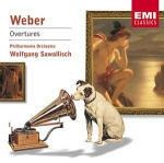 Ouvertures - CD Audio di Carl Maria Von Weber,Wolfgang Sawallisch,Philharmonia Orchestra
