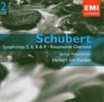 Sinfonie n.5, n.6, n.8, n.9 - Ouverture Rosamunda - CD Audio di Franz Schubert,Herbert Von Karajan,Berliner Philharmoniker