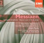 Sinfonia Turangalila - Quartetto per la fine del tempo (Quatuor pour la fin du temps) - CD Audio di Olivier Messiaen,Simon Rattle