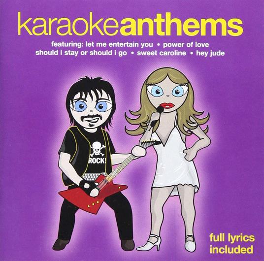 Karaoke Anthems - CD Audio