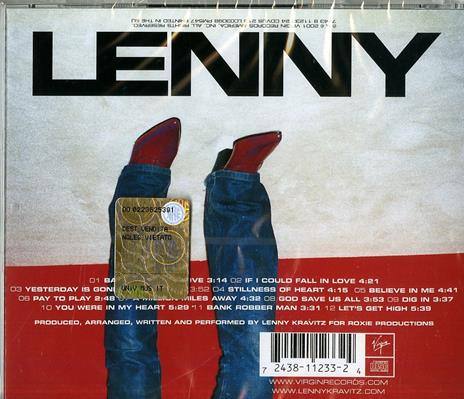 Lenny - CD Audio di Lenny Kravitz - 2