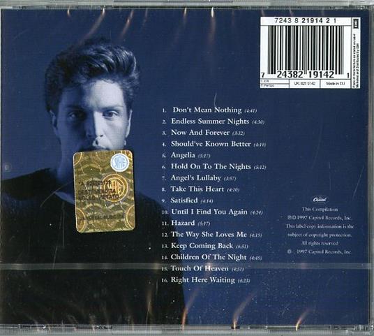 Greatest Hits - CD Audio di Richard Marx - 2
