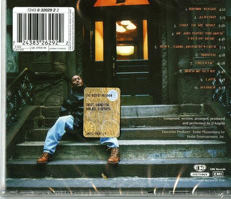 Brown Sugar - CD Audio di D'Angelo - 2