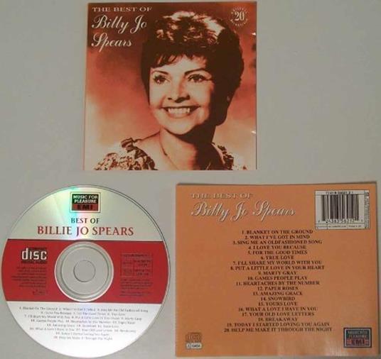 The Best Of - CD Audio di Billie Jo Spears