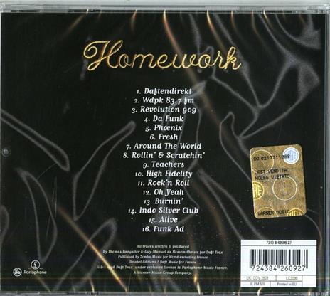 Homework - CD Audio di Daft Punk - 2
