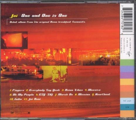 One and One Is One - CD Audio di Joi - 2