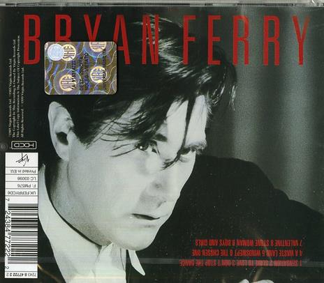 Boys and Girls - CD Audio di Bryan Ferry - 2