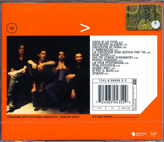 Che cosa vedi - CD Audio di Marlene Kuntz - 2