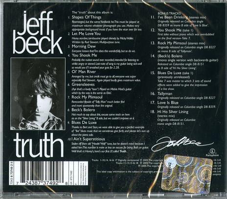 Truth - CD Audio di Jeff Beck - 2
