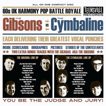 60s UK Harmony Pop Battle Royale - CD Audio di Gibsons,Cymbaline