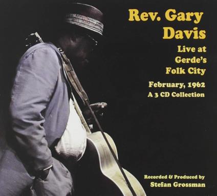 Live At Gerde's Folk City - CD Audio di Reverend Gary Davis