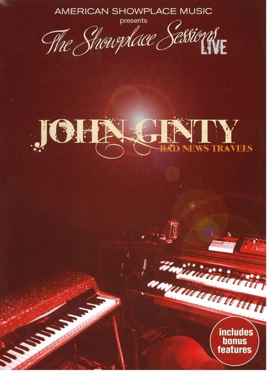 Bad News Travels Live - CD Audio di John Ginty