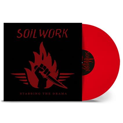 Stabbing the Drama (Red Vinyl) - Vinile LP di Soilwork