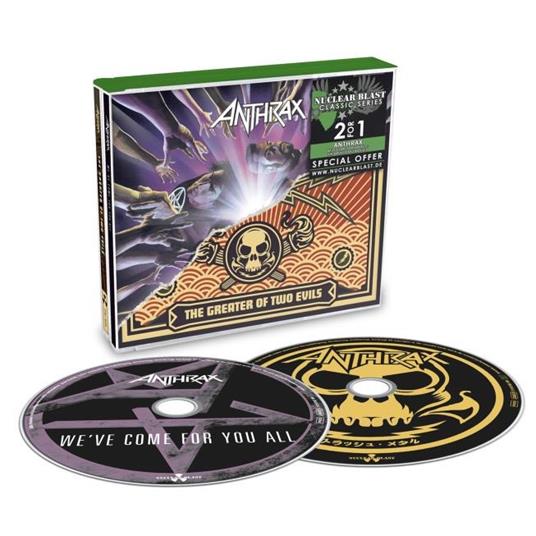 We've Come for You All - The Greater of Two Evils - CD Audio di Anthrax