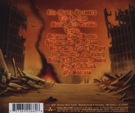 No Sacrifice, No Victory - CD Audio di Hammerfall - 2