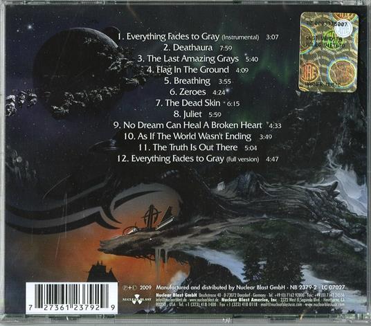 The Days of Grays - CD Audio di Sonata Arctica - 2
