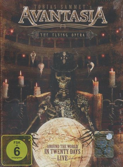 The Flying Opera. Around the World in 20 Days - CD Audio + DVD di Avantasia