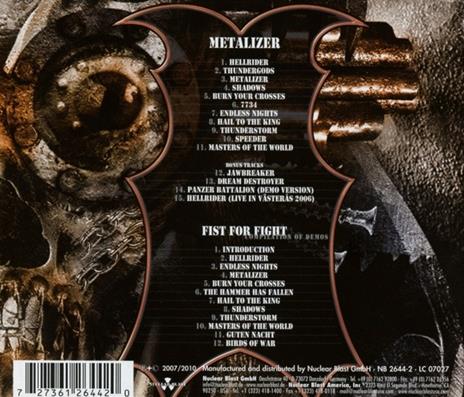 Metalizer (Re-Armed) - CD Audio di Sabaton - 2