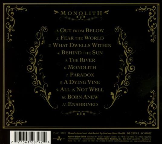 Monolith - CD Audio di Sylosis - 2