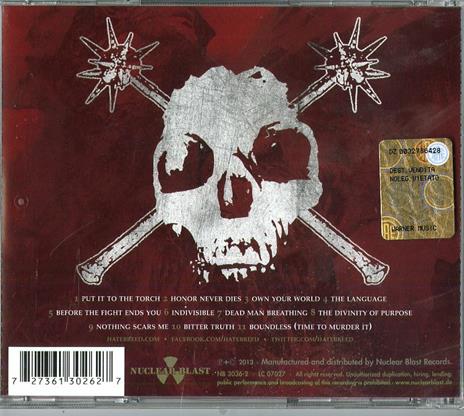The Divinity of Purpose - CD Audio di Hatebreed - 2