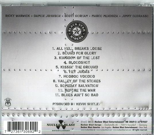 All Hell Breaks Loose - CD Audio di Black Star Riders - 2