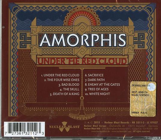 Under the Red Cloud - CD Audio di Amorphis - 2