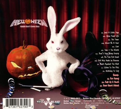 Rabbit Don't Come Easy (Special Edition) - CD Audio di Helloween - 2