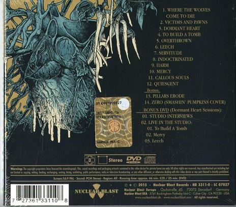 Dormant Heart - CD Audio + DVD di Sylosis - 2