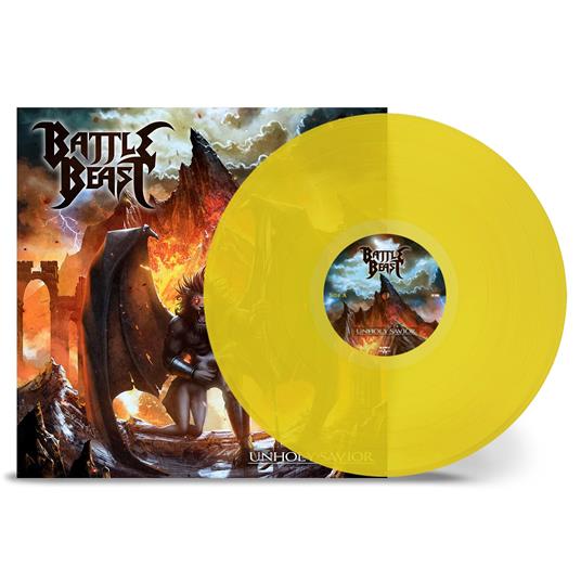 Unholy Savior (Transp. Yellow Vinyl) - Vinile LP di Battle Beast