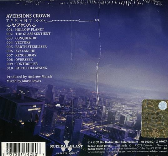 Tyrant - CD Audio di Aversions Crown - 2