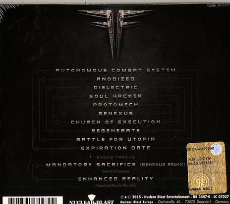Genexus (Digipack) - CD Audio di Fear Factory - 2