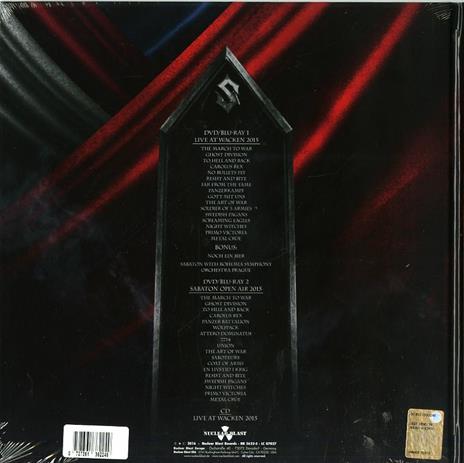 Heroes on Tour - CD Audio + DVD + Blu-ray di Sabaton - 2